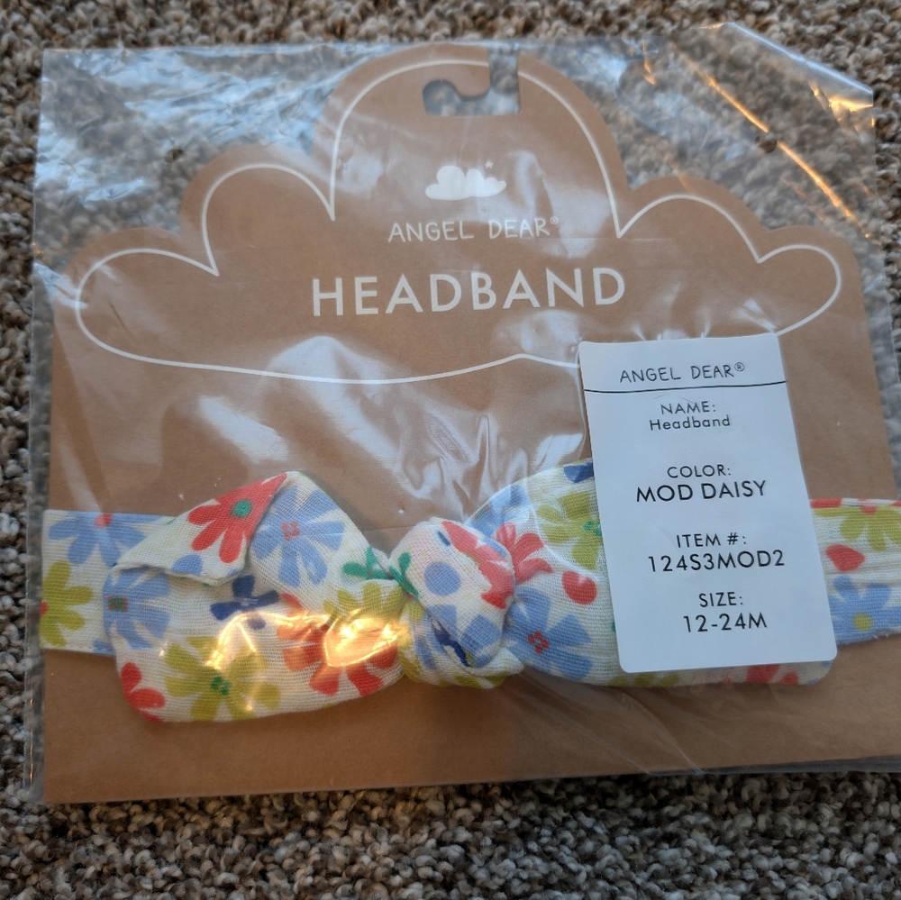 Angel Dear Colorful Floral Headband